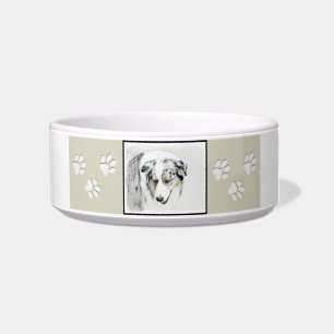 Comedero Pintura de pastor australiano - Arte original de p