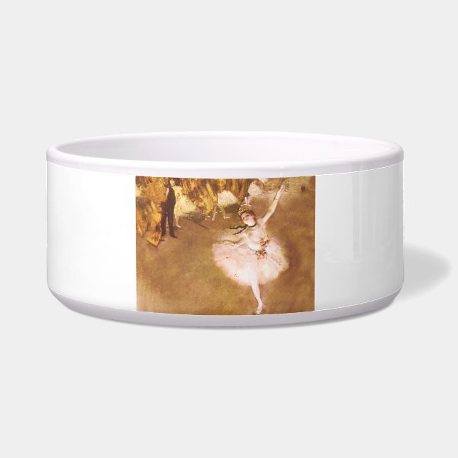 Comedero Pintura estelar de bailarina de ballet Degas (Frente)