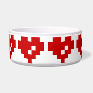 Comedero Pixel Heart 8 Bit Love