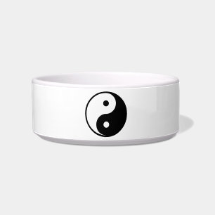 Comedero Plantilla blanco y negro del ilustracion de Yin