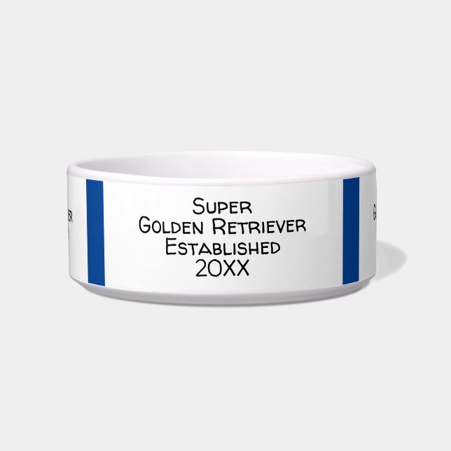 Comedero Plantilla de 20XX de Super Golden Retriever (Frente)