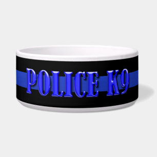 Comedero Policía K9 - Blue Line fino