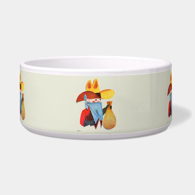 Comedero Polis y ladrones (Frente)