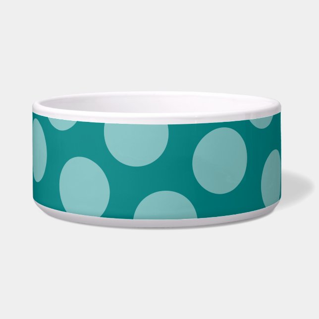 Comedero Polka Dot Pattern Pet Bowl (Frente)