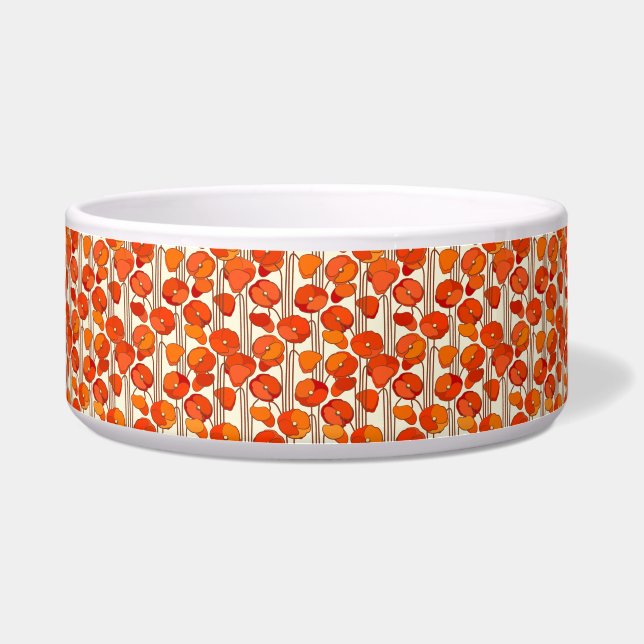 Comedero Poppies Art Nouveau (Frente)