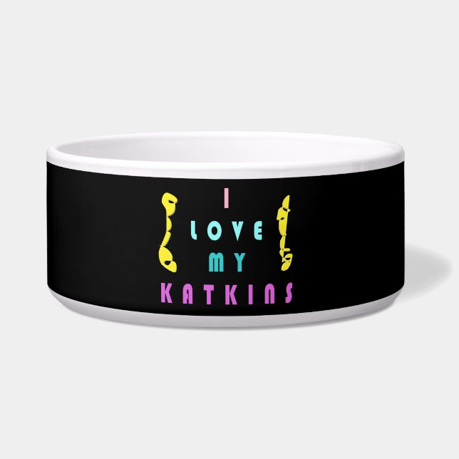 Comedero Por el gato con amor (Frente)