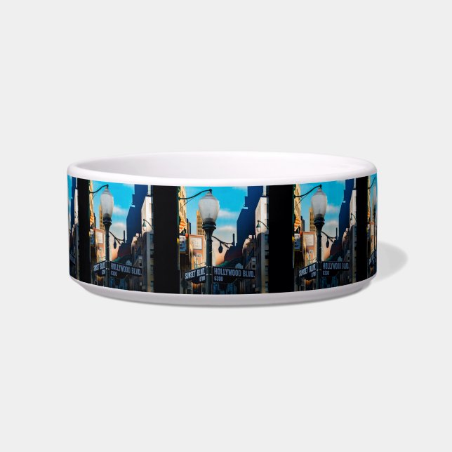 Comedero Poster Hollywood Blvd. Pet Bowl (Frente)