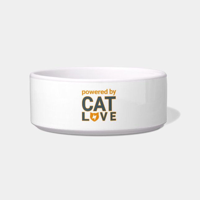 Comedero Powered by Cat Love (Frente)