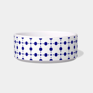 Comedero Puntos de Polka Azul de la Marina, Patrón de Punto