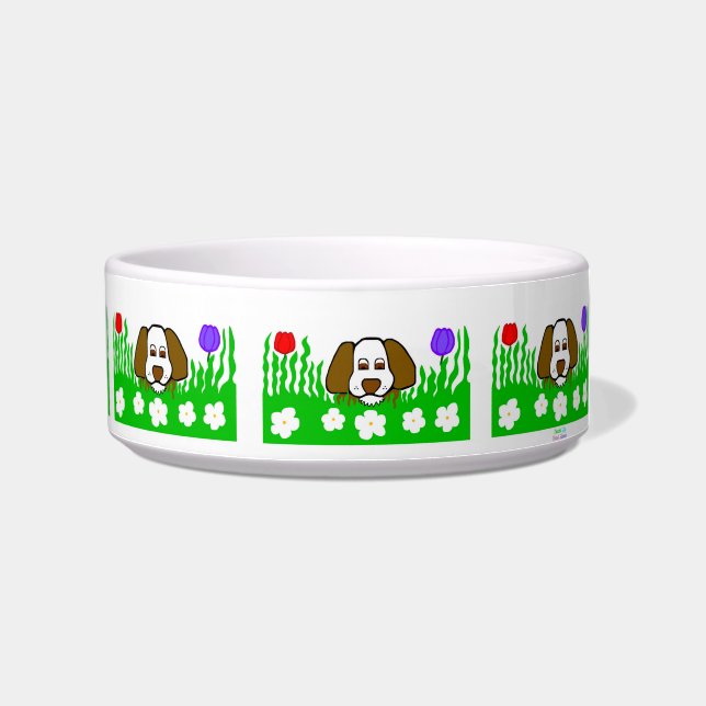 Comedero Pup N Play Ceramic Pet Bowl (Derecha)