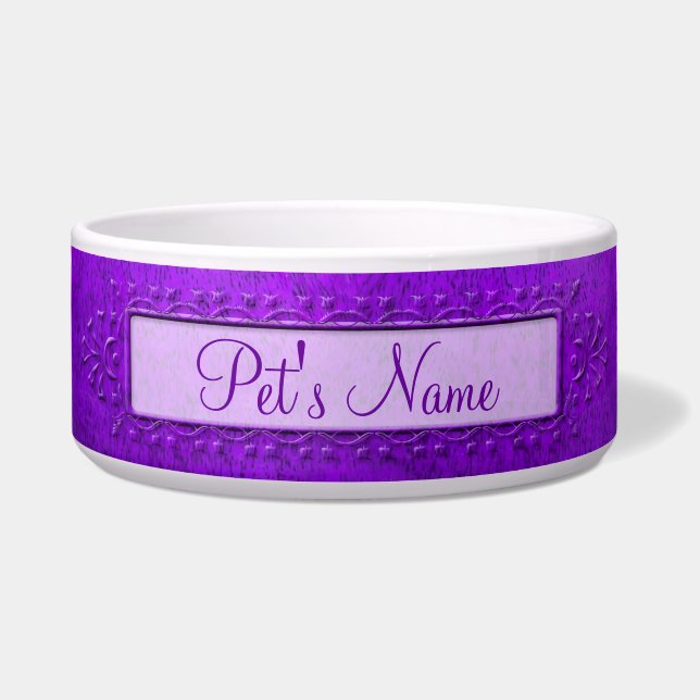 Comedero Purple Earl Fancy Pottery (Frente)