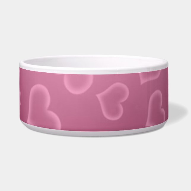 Comedero Purple Hearts Pet Bowl (Frente)