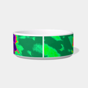 Comedero Púrpura y verde tinte