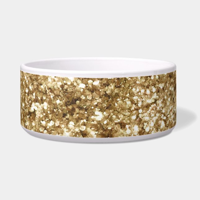 Comedero Purpurina Confetti Gold (Frente)