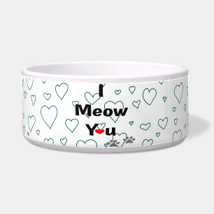 Comedero Quiero Decir Que Tu Propietario De Gatos Mascota G