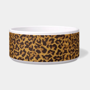 Comedero RAB Rockabilly Leopard Print Dog Bowl