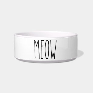 Comedero RAE DUNN inspiró a Meow Mascota Food Bowl