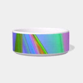 Comedero Rainbow Fractal Pet Bowl
