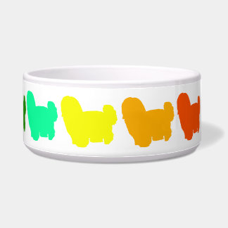 Comedero Rainbow Shih Tzu Pet Bowl