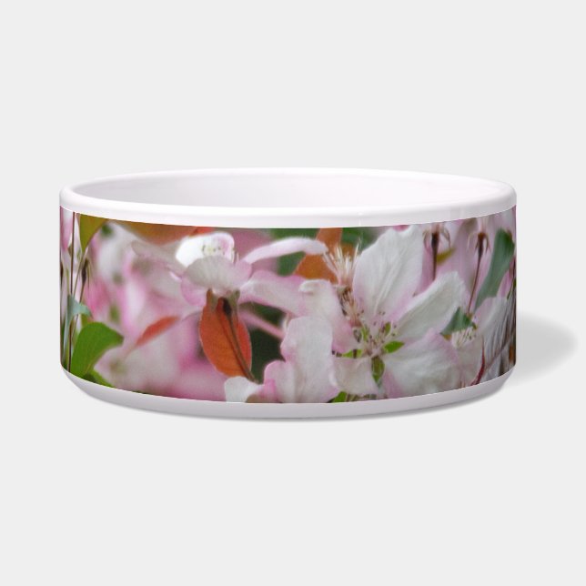 Comedero Rama delgada con flores manzana (Derecha)