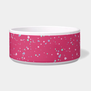 Comedero Raspberry Paint Speckled Pastel Splatter Paint Pai