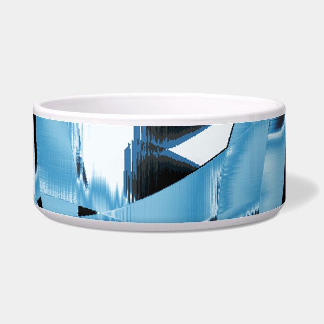 Comedero Raspones o cintas negras y azules destruidos, manc (Izquierda)