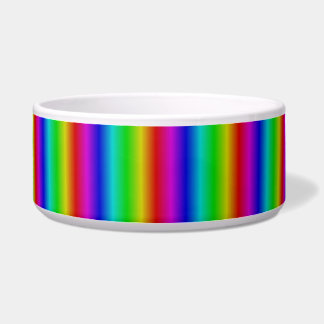 Comedero rayas de arco iris