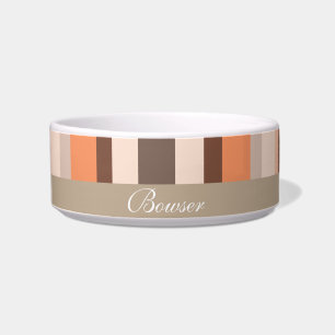 Comedero Rayas del melón de la vainilla