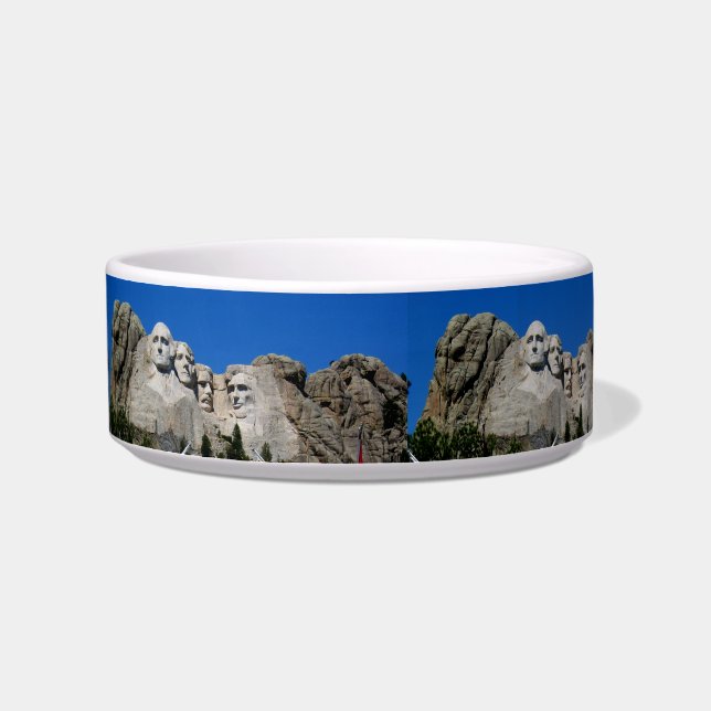 Comedero Recuerdo de fotos del Personalizable Mount Rushmor (Izquierda)