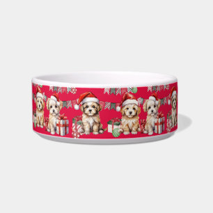 Comedero Regalo de navidades para perros - Tazón de mascota
