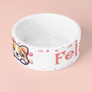 Comedero Regalo del personalizado Personalizado Perro Gato 