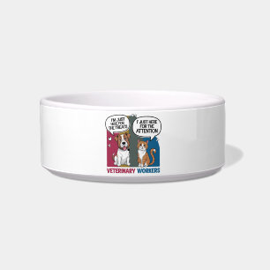 Comedero Regalo veterinario retro colorido