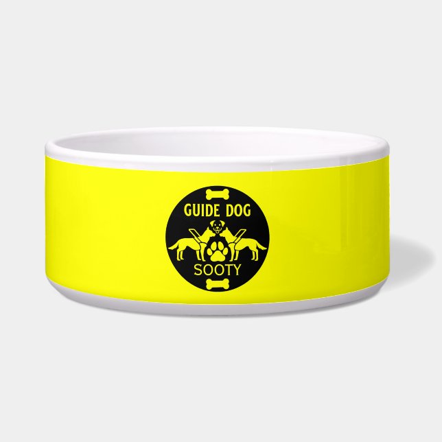 Comedero Regalos de perros guía (Frente)