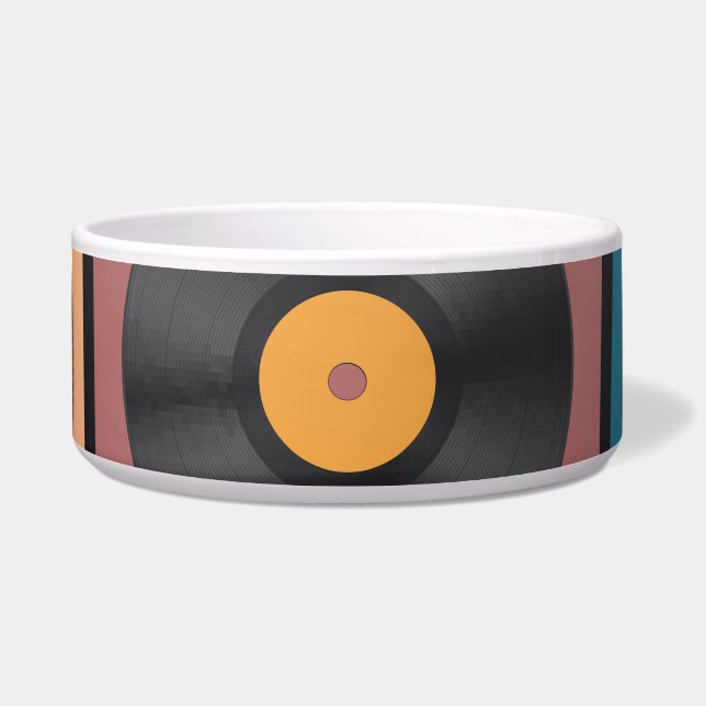 Comedero Registros de vinilo: retro conjunto LP. (Frente)