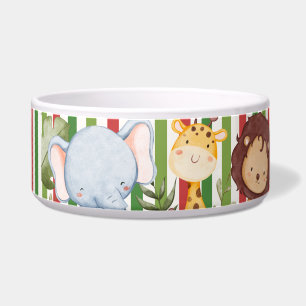 Comedero Reloj redondo de animales de safari de la jungla c
