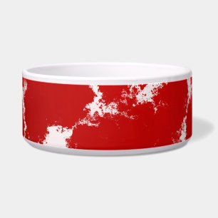 Comedero Resumen rojo y blanco