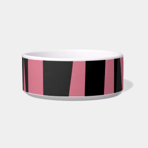 Comedero Resumen rosa negro y gris