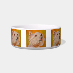 Comedero Retrato de West Highland White Terrier