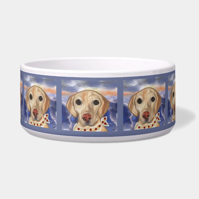 Comedero Retriever de Labrador (Frente)