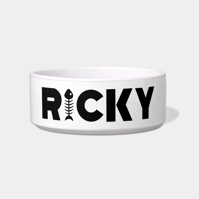 Comedero Ricky Cat Bowl (Frente)