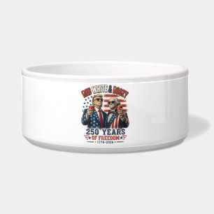 Comedero Rojo Blanco Borracho Trump George Washington 250