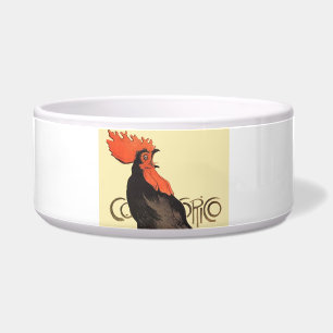 Comedero Rooster Steinlen Cocorico Arte francés