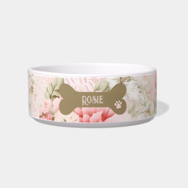 Comedero Rosa Floral Rubor