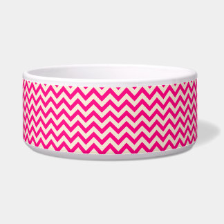 Comedero Rosa y antiguo Chevron Blanco