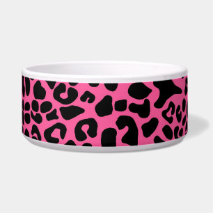 Comedero Rosas fuertes de moda y estampado leopardo moderno