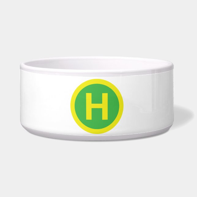 Comedero Rótulo Helipad (Frente)