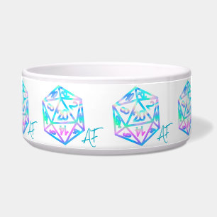 Comedero RPG Crit AF Holo Fantasy Tabletop PnP Gamer Dice