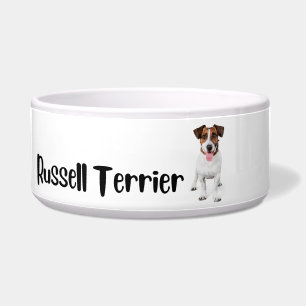 Comedero Russell Terrier - tazón de raza de perro