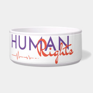 Comedero Salvamento de los derechos humanos