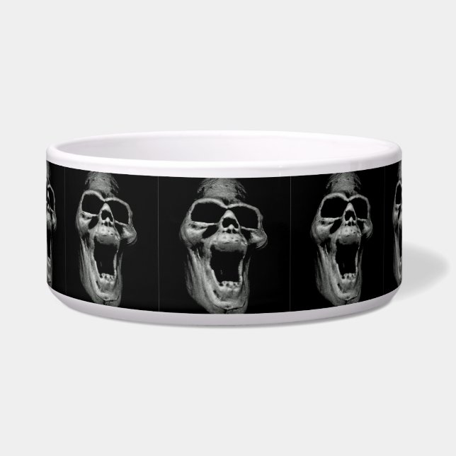 Comedero Scary Skull Pet Bowl (Frente)